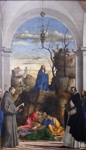 Christ au mont des Oliviers